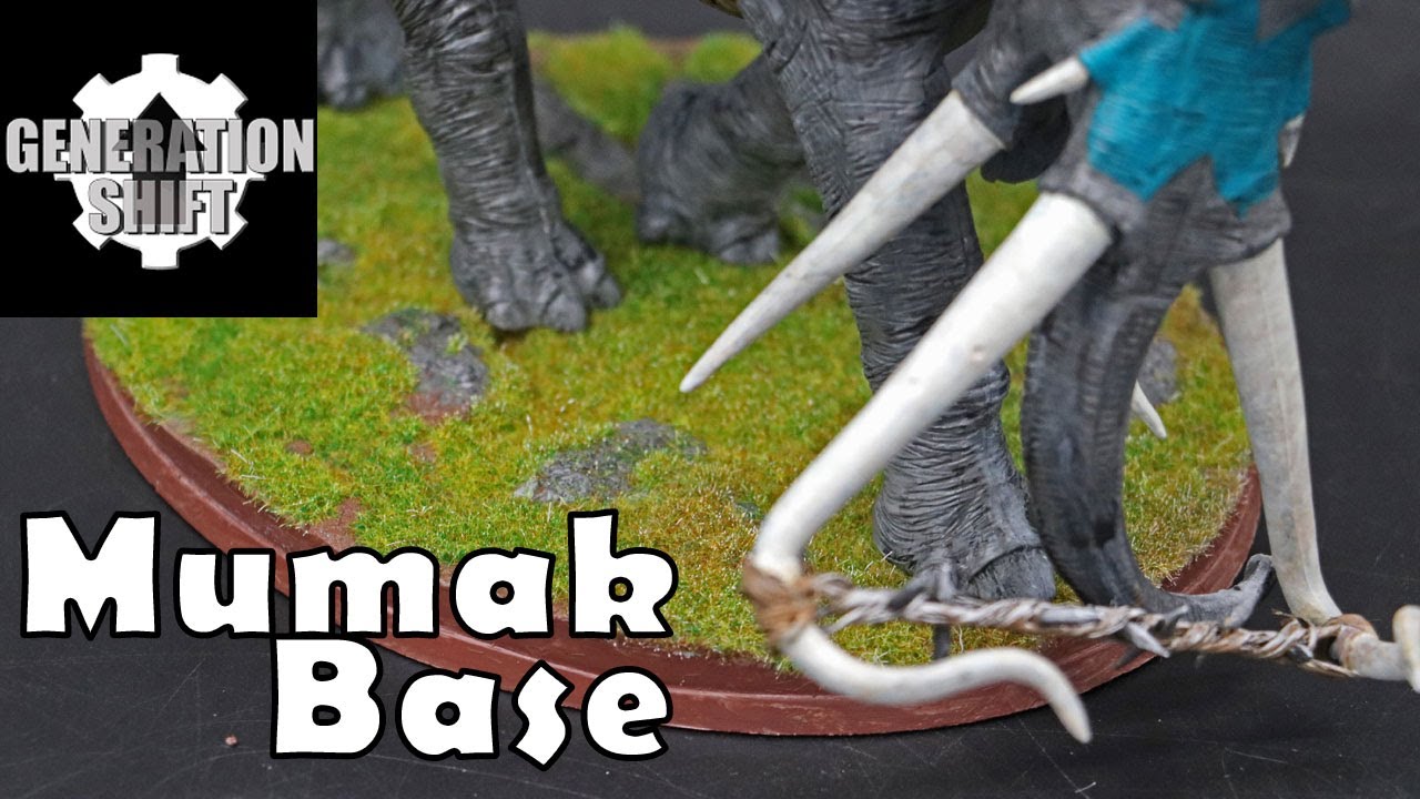 How to paint the AWESOME Mumak Base from Generation Shift