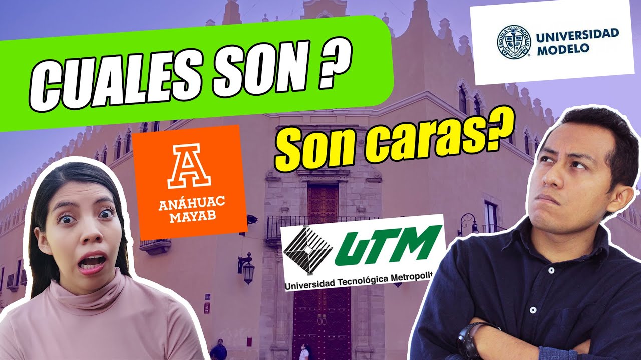 Mejores UNIVERSIDADES en Mérida, Yucatán - ¿Hay buenas escuelas? PT 2