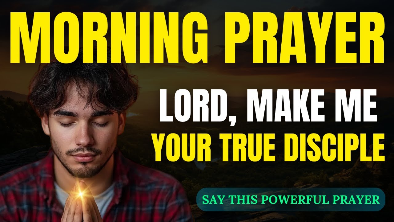 Lord, Take My Life Today and Use Me for Your Glory | Morning Prayer of Surrender