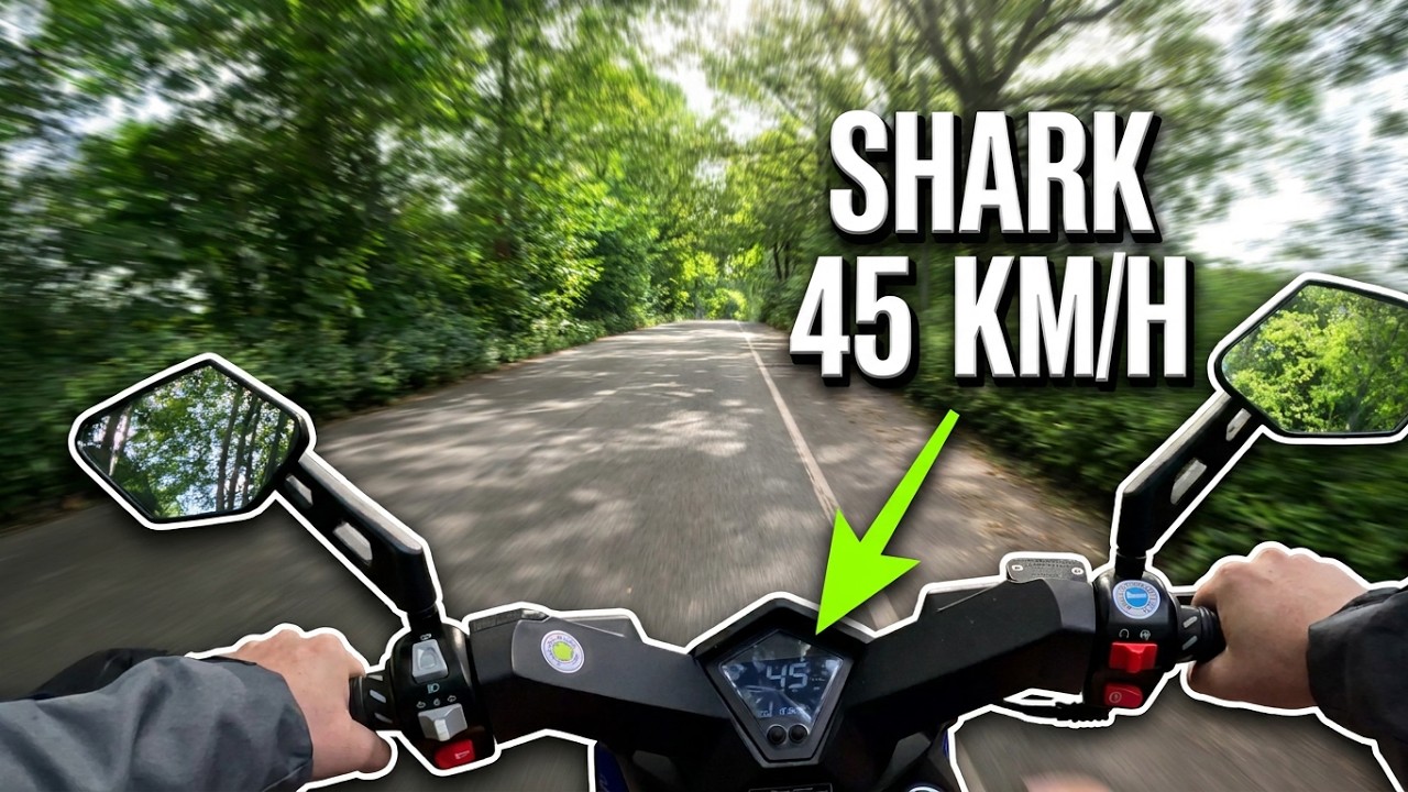 Fahrvideo Shark 45 km/h