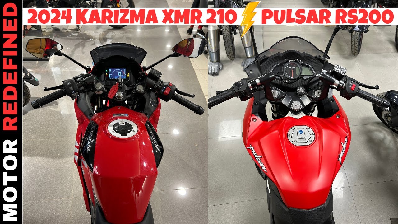 2024 Hero Karizma XMR 210 Vs Bajaj Pulsar RS200 Detailed Comparison | Best Kaun Hai??