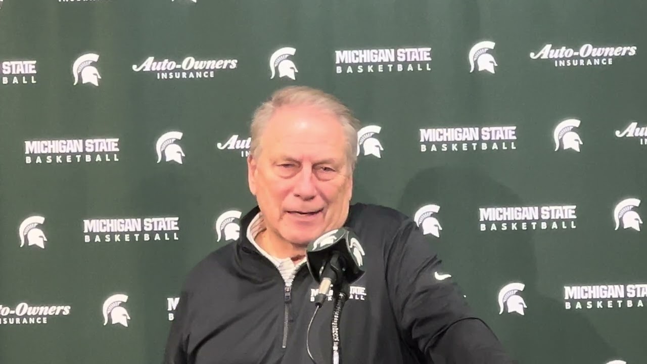 Tom Izzo | Postgame Press Conference | Michigan State 85, Illinois 82 | Michigan State Basketball