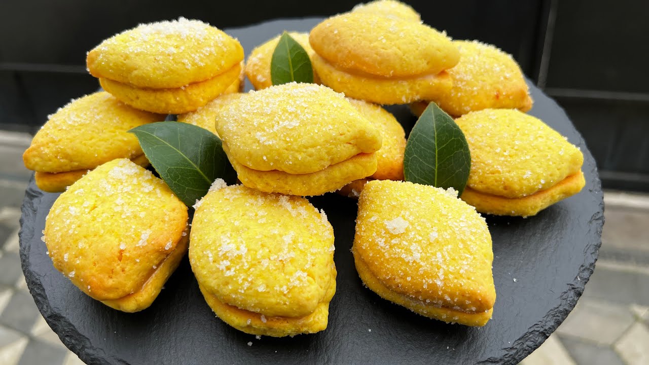 Очень оригинально и изящно 🍋 СЛАДКИЕ ЛИМОНЫ божественны 🤩 Рецепт, который стоит попробовать