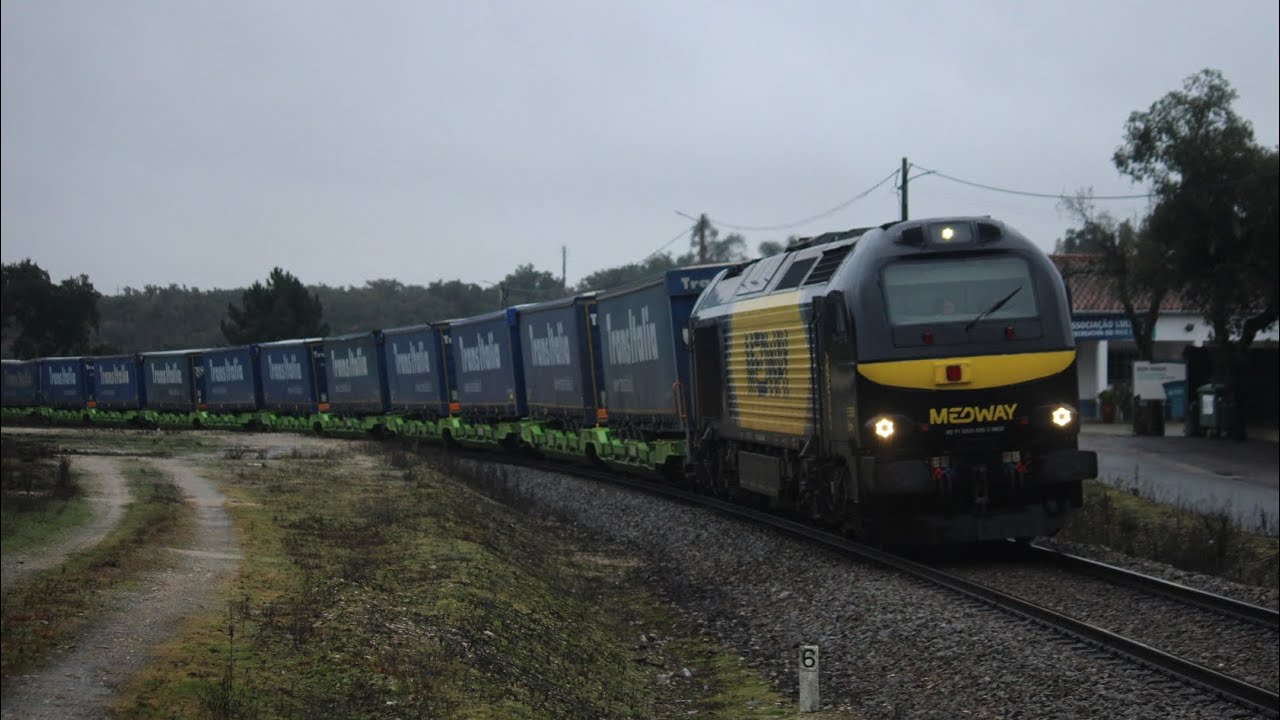 Estreia da Autopista Ferroviária, entre outros pelo Leste e Beira Baixa