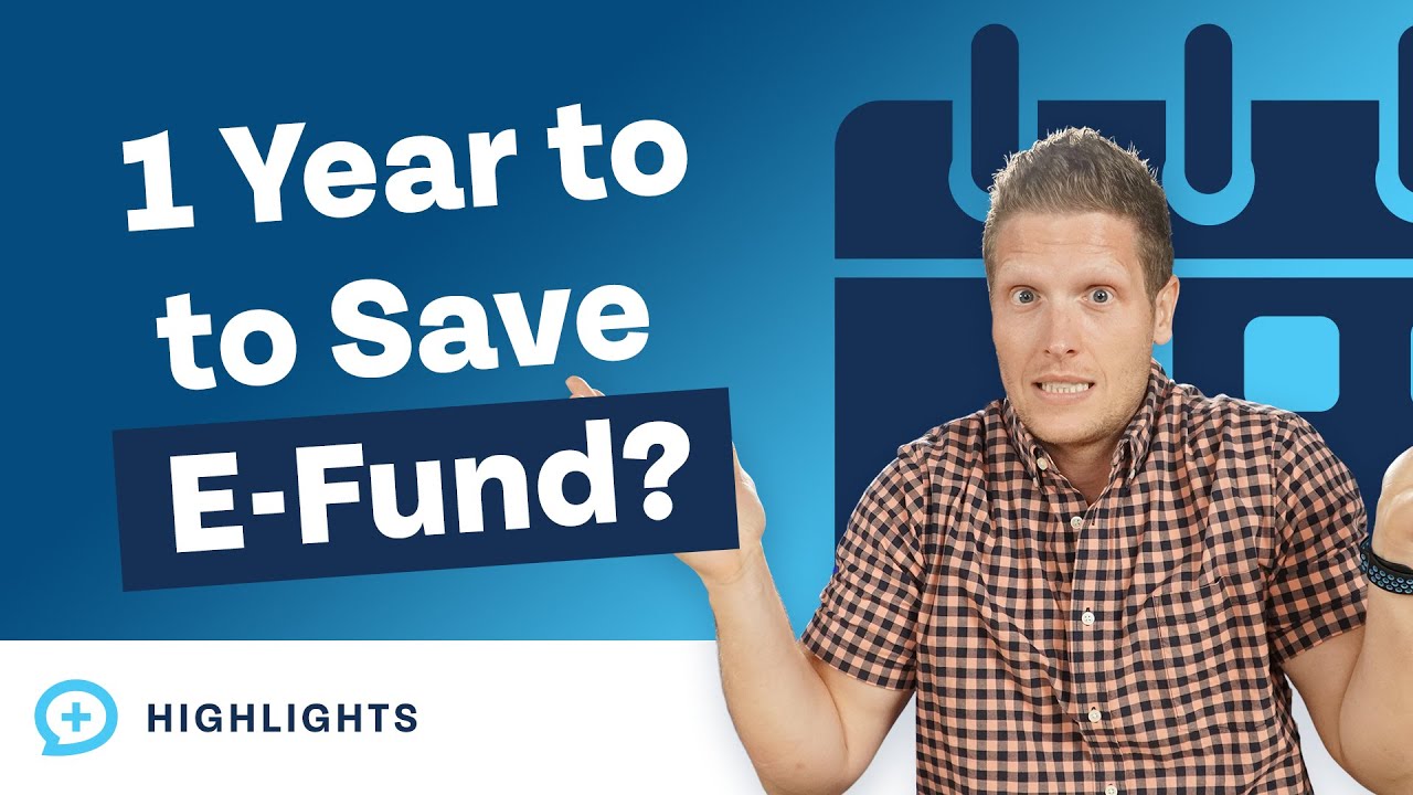 Is It Normal That It Will Take Me a Year to Save My Emergency Fund?