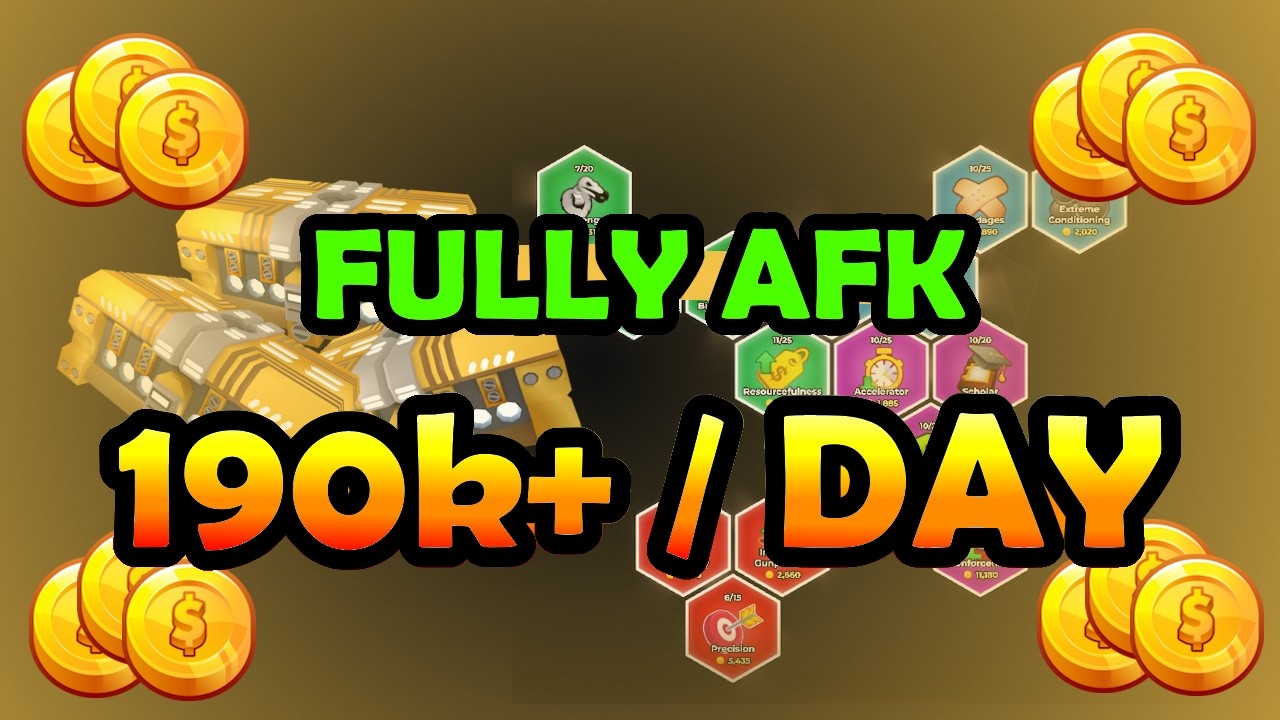TDS fully AFK grind GOLD/XP (NEWEST)