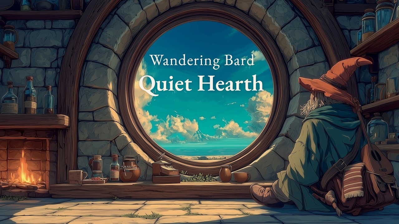 Medieval Music for Focus & Reading | The Wandering Bard’s Quiet Hearth