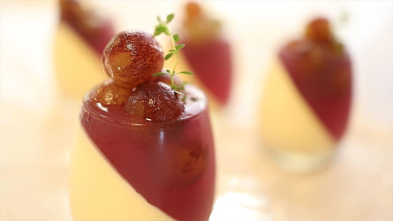巨峰のババロアの作り方・レシピ【巨峰ゼリー】 Grape Bavaroa Jelly Recipe｜Coris cooking
