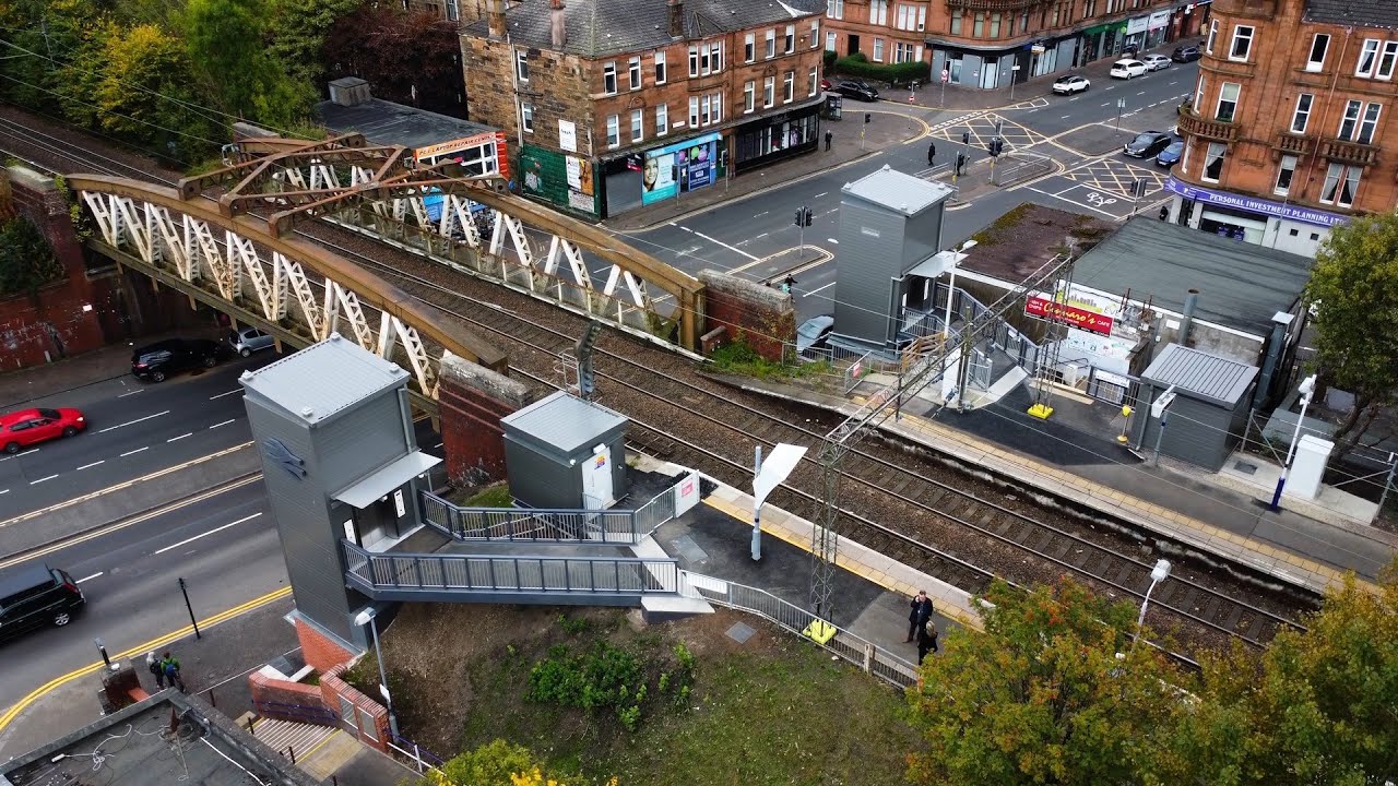 Anniesland station now step-free as ‘unique’ accessibility project is completed