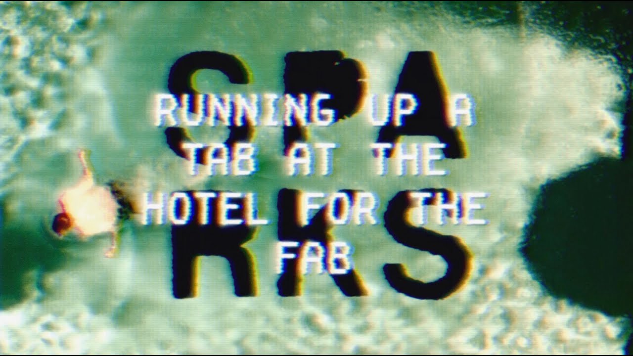 Sparks - Running Up A Tab At The Hotel For The Fab (Official Lyric Video)