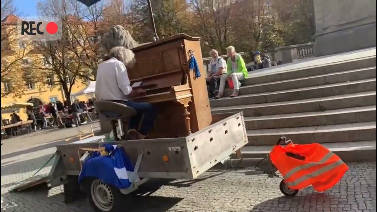 Almanya Stuttgart da Bit Pazarı Gezisi  (Flohmarkt)
