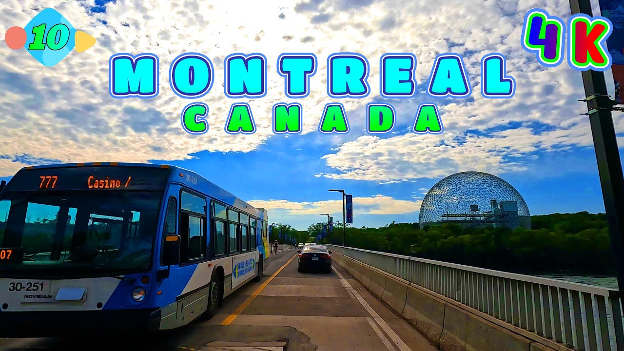 Ultra Montreal Drive Part 10/11, Gem in the North, Canada 4K - UHD