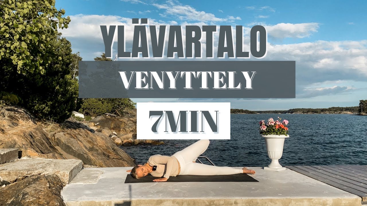 YLÄVARTALO VENYTTELY - hartiat, olkapäät, selkä sekä rintalihas