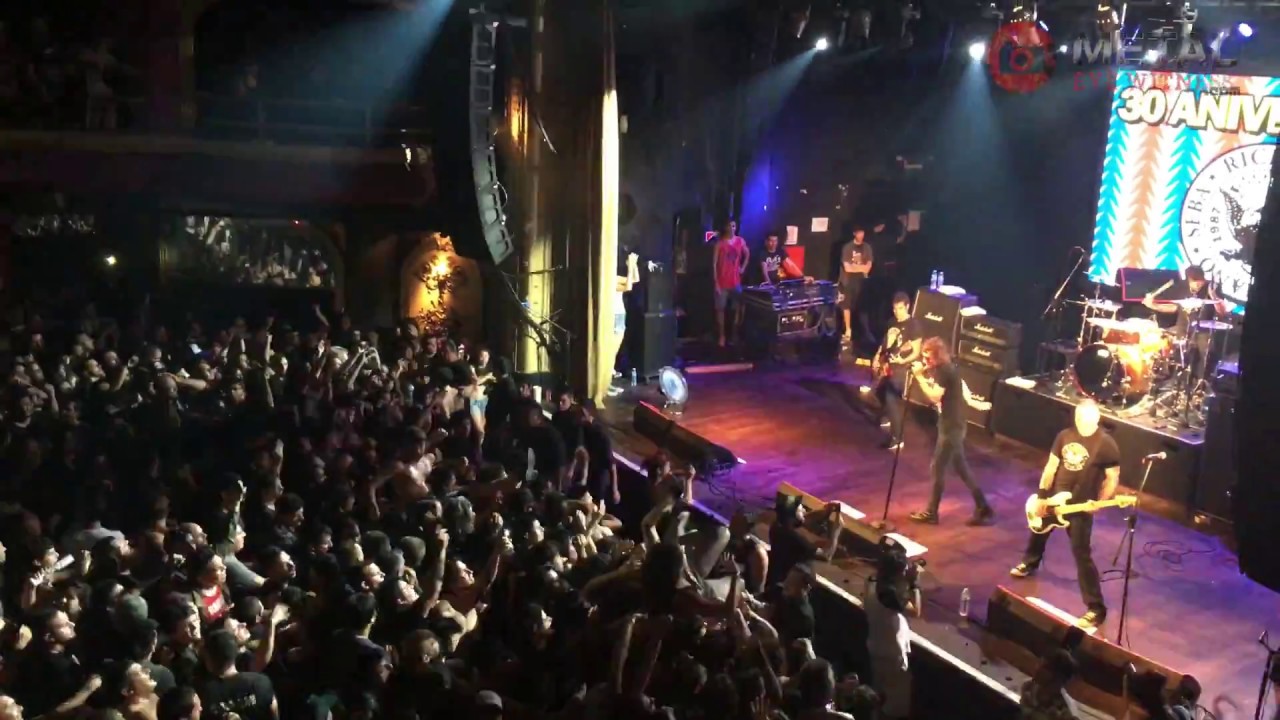 CJ & Richie Ramone - 30 Aniversario Ramones Argentina (Teatro Flores, Buenos Aires 04-02-17)
