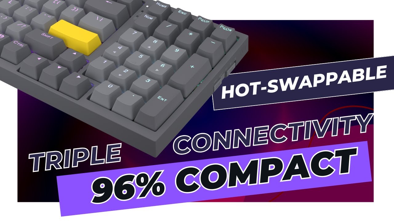 Endorfy Celeris 1800 &ndash; A Full Keyboard in a Compact Body - Wireless, Wired or Bluetooth