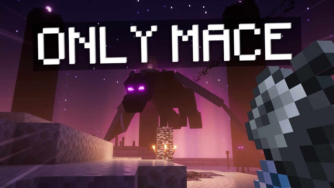 Я прошёл Minecraft, используя только булаву