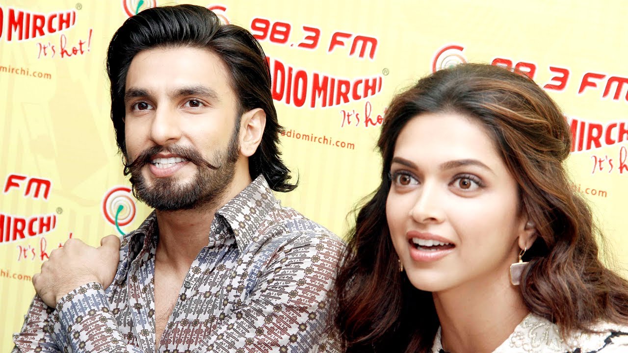 Deepika Padukone & Ranveer Singh promote Ramleela at Radio Mirchi