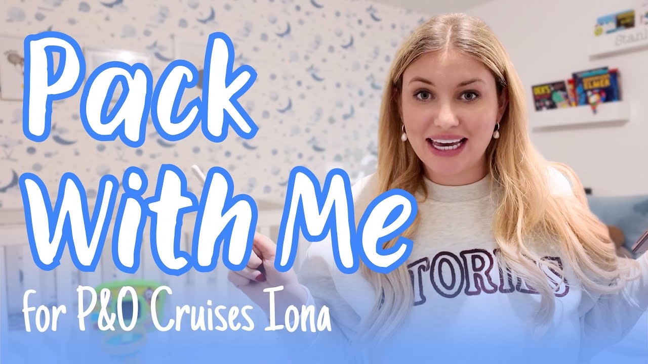 Pack with me for P&O Cruises Iona! Christmas Markets Cruise with a toddler!