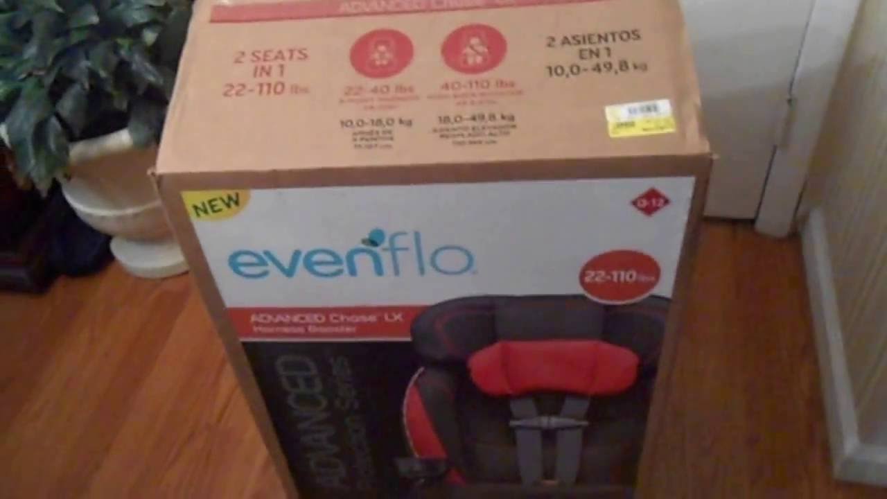 Evenflo advanced chase Lx Harness Booster Review