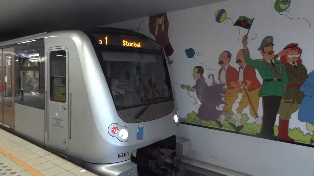 Métro et tramway souterrain de Bruxelles