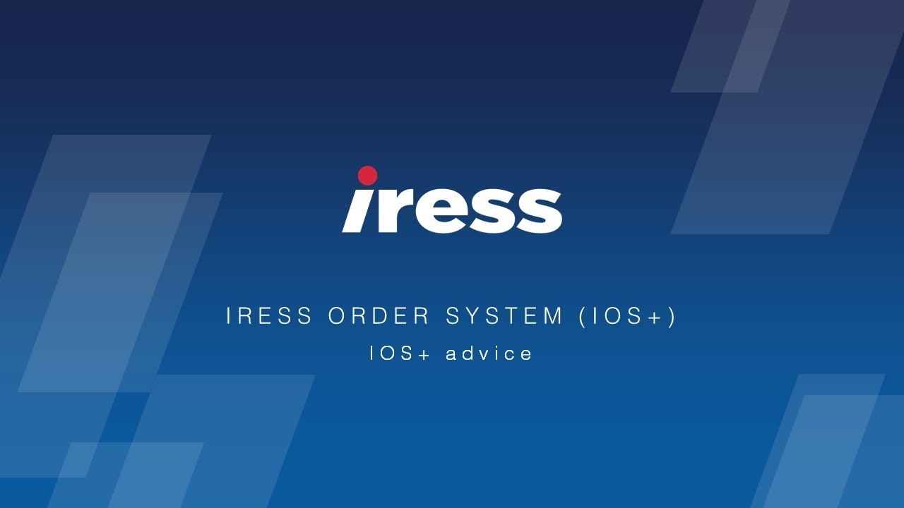 IRESS IOS+ Training - 5 advice