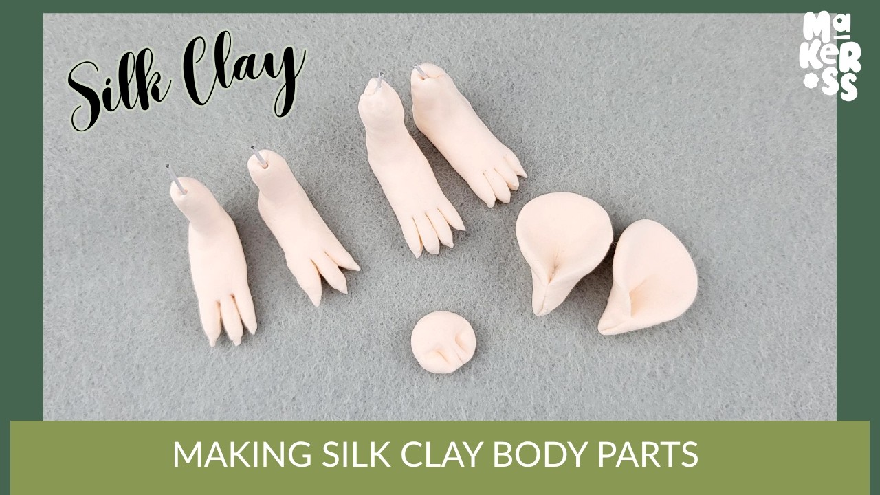 Making Silk Clay Body Parts