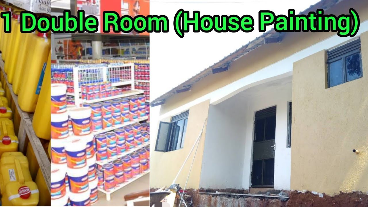 House Painting 1 Double Room House Material Costs #buildingtips #sadolin