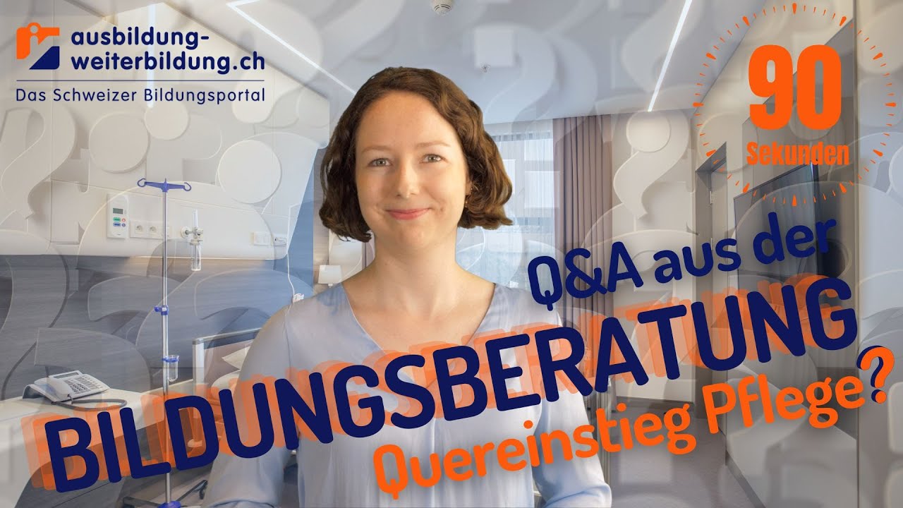 90 Sekunden-Antwort: Wie geht ein Quereinstieg Pflege?
