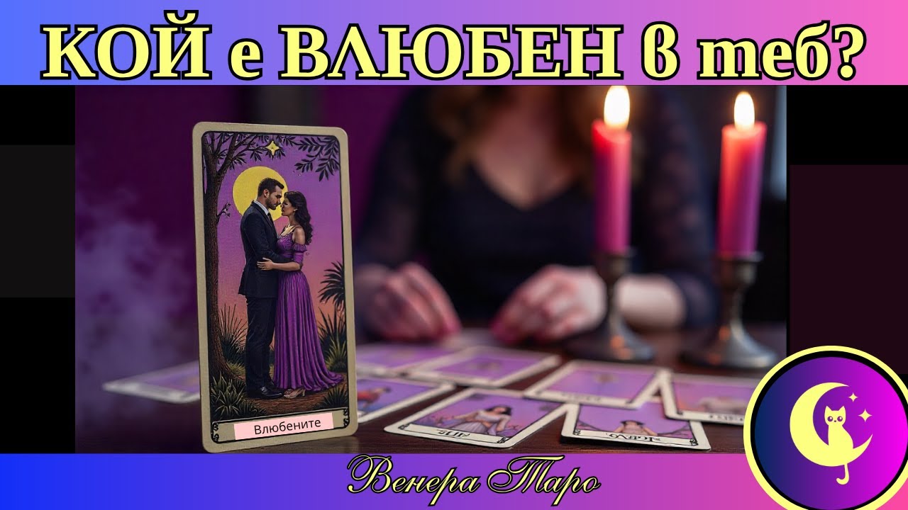 ❤️Кой е ВЛЮБЕН в теб, но не ти го признава? Кой тайничко те наблюдава?Таро четене и гадание #тайна