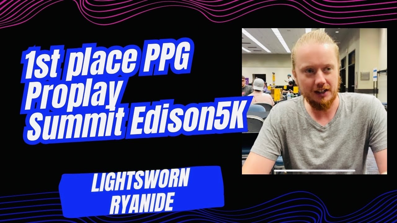 Yugioh PPG Pro play summit Edison 5K 1st  Place Lightsworn by Ryanide!
