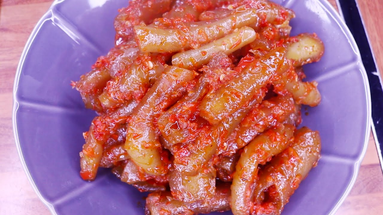 Delicious Tasty Peppered Kpomo - Peppered Cow Skin / Kpomo Recipe