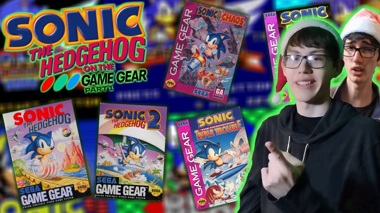 Reviewing the 2D Sonic Game Gear Games | Sonic on the Game Gear (Part 1) - TOGZ (ft. CampbellVDL)