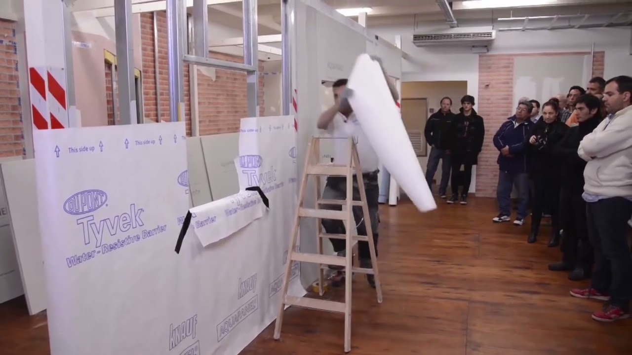 Instalación Barrera de vapor Tyvek