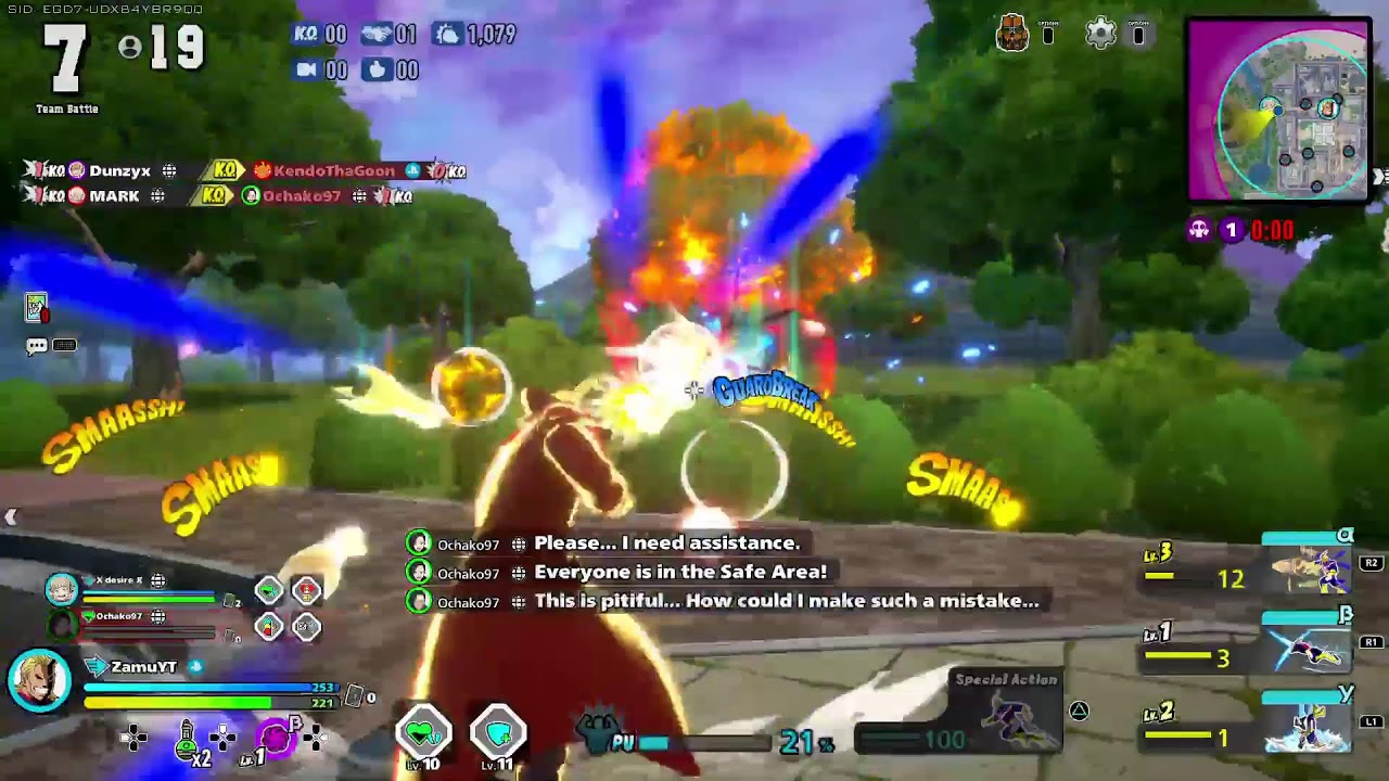 PLAYING ULTRA RUMBLE WITH DESIRE