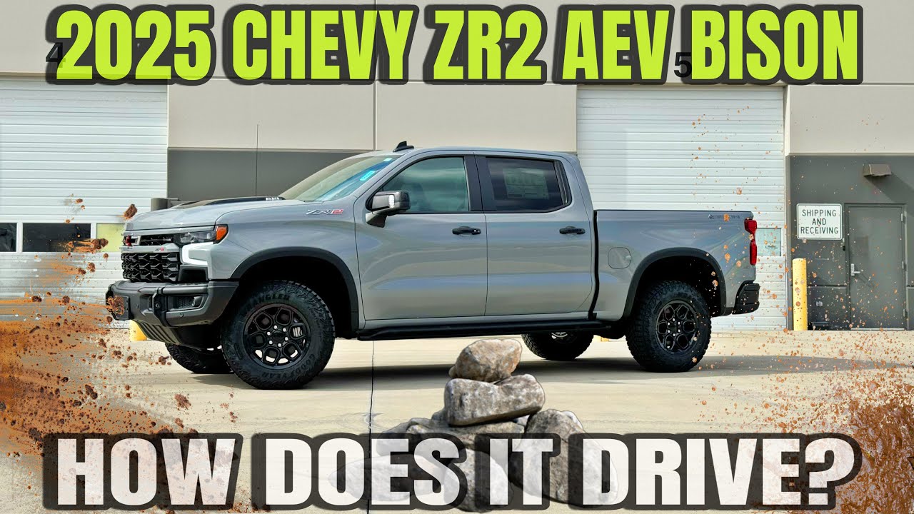 2025 Chevy Silverado ZR2 AEV Edition: This Truck Wins The Award For Lowest Payload!