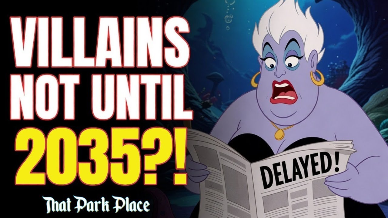 Magic Kingdom Construction FOREVER?! Villains Land Not Opening Until MID 2030s?!