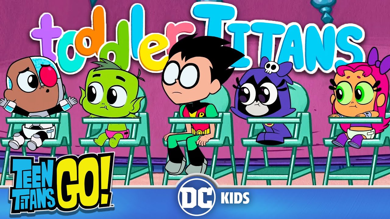 Toddler Titans 👶🏻 | #TeenTitansGo! | @dckids