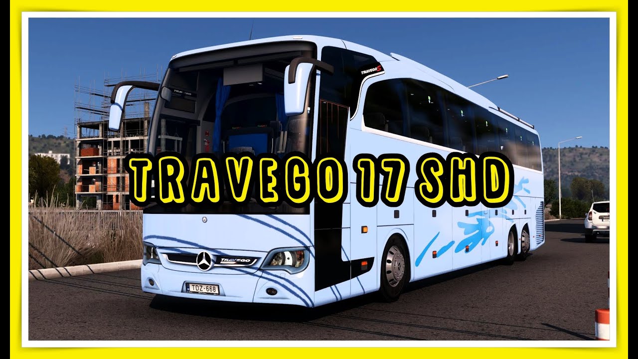 Mercedes-Benz Travego 17 SHD Bus Mod by Oyuncuyusbis [ETS2 1.53]