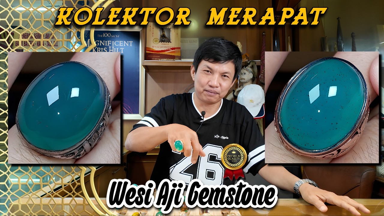 Liputan Lengkap❗Dari Akik Antik Hingga Bacan Premium ( Bang Yadi - Wesi Aji Gemstone )