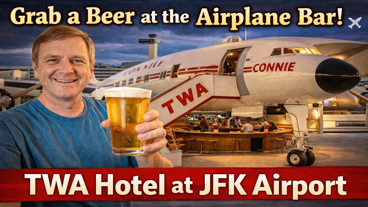 How Would You Like to Get a Beer With Me at the “Connie” Airplane Bar?