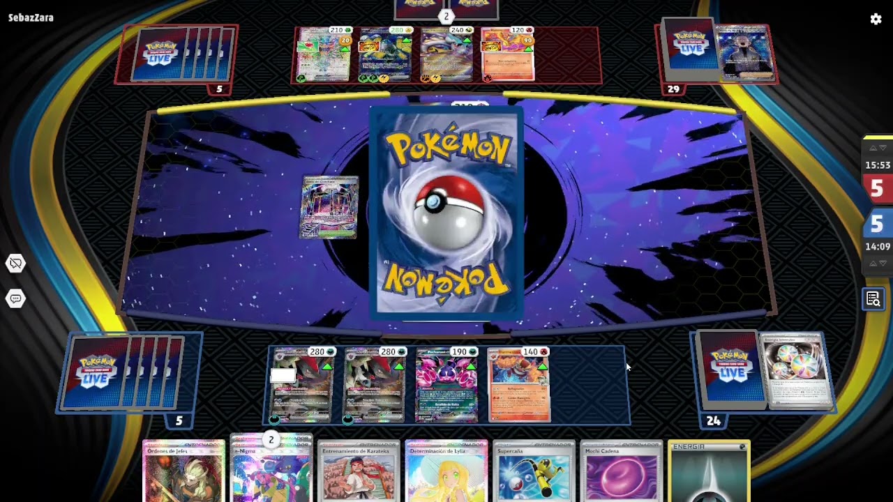 N´s Zoroark VS Raging Bolt feat. Iron Hands POKÉMON TCG LIVE 2026