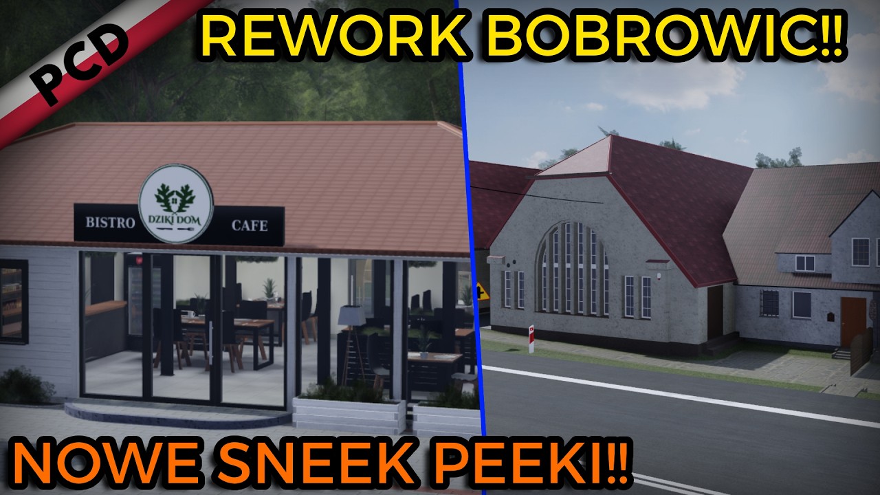 ODŚWIEŻENIE BOBROWIC JUŻ NIEDŁUGO! - NOWE SNEAK PEEKI DOTYCZĄCE REWORKU W PCD! - NA ROBLOX!
