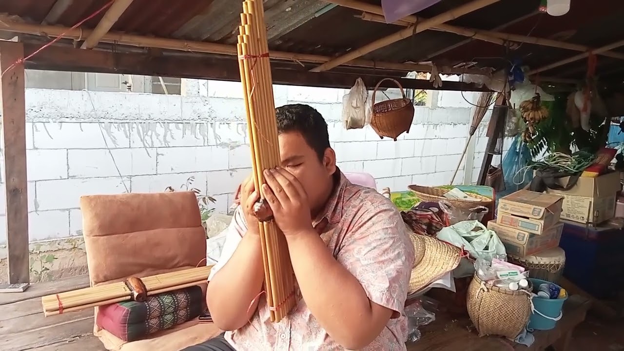 แคนลายโป้ซ้าย โดยหมอแคนรุ่งอรุณน้อย แอวใบเลื้อย