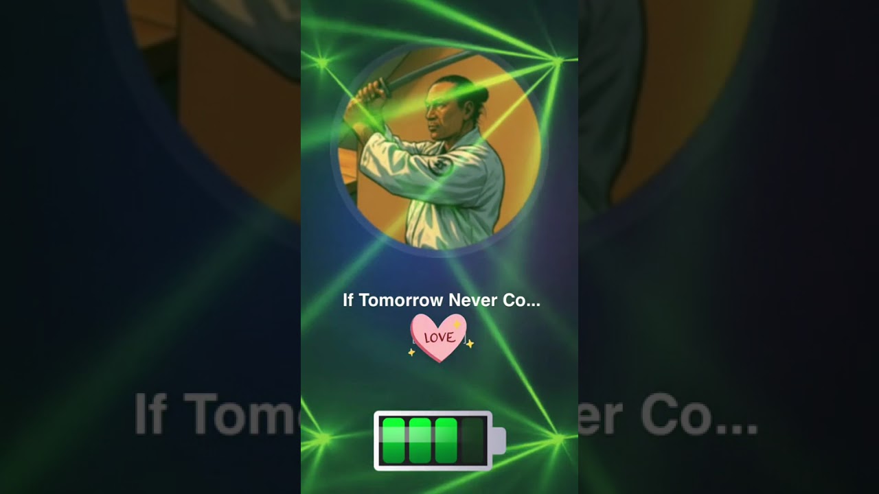 If tomorrow never comes