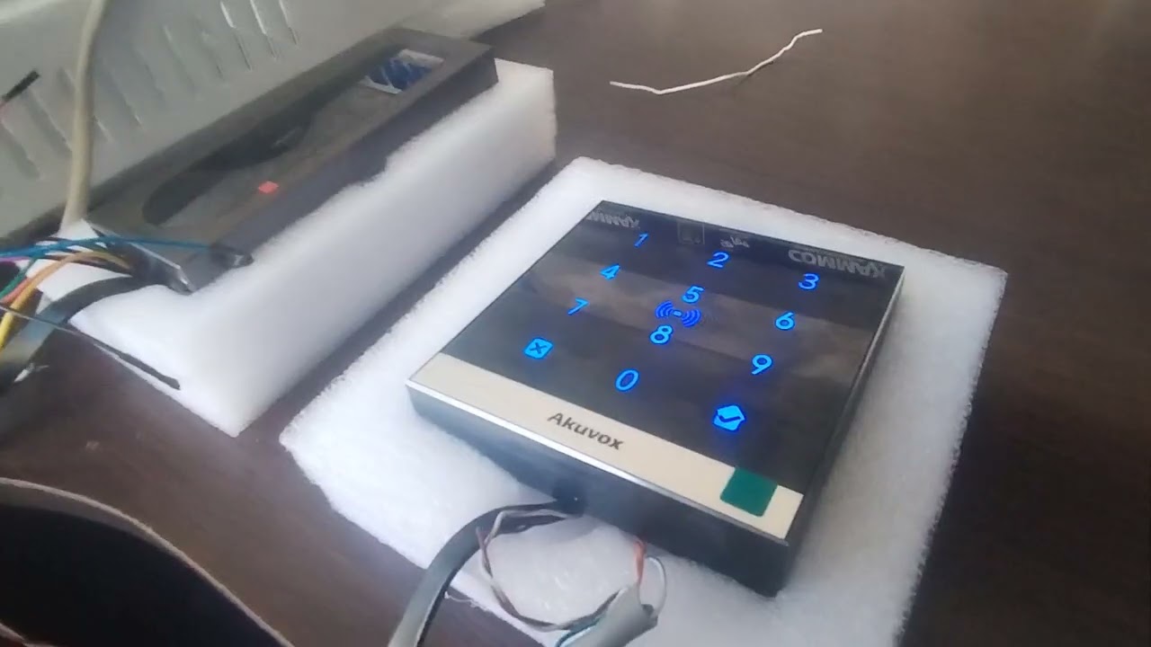 Akuvox controlador EC33 para ascensores con modelo A08 y A02