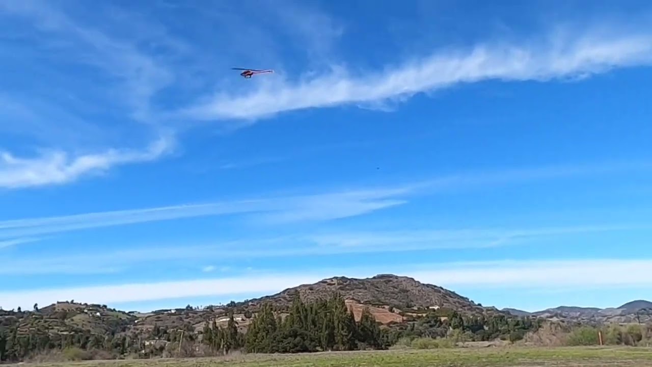 Devastating Crash of the Goblin Raw 700 helicopter at the San Diego Heli Fun Fly 2025