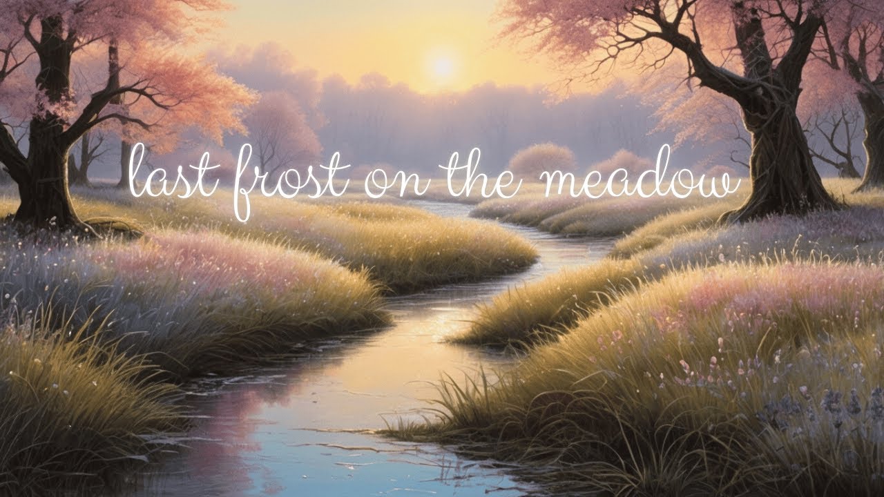 new day meditation music | last frost on the meadow