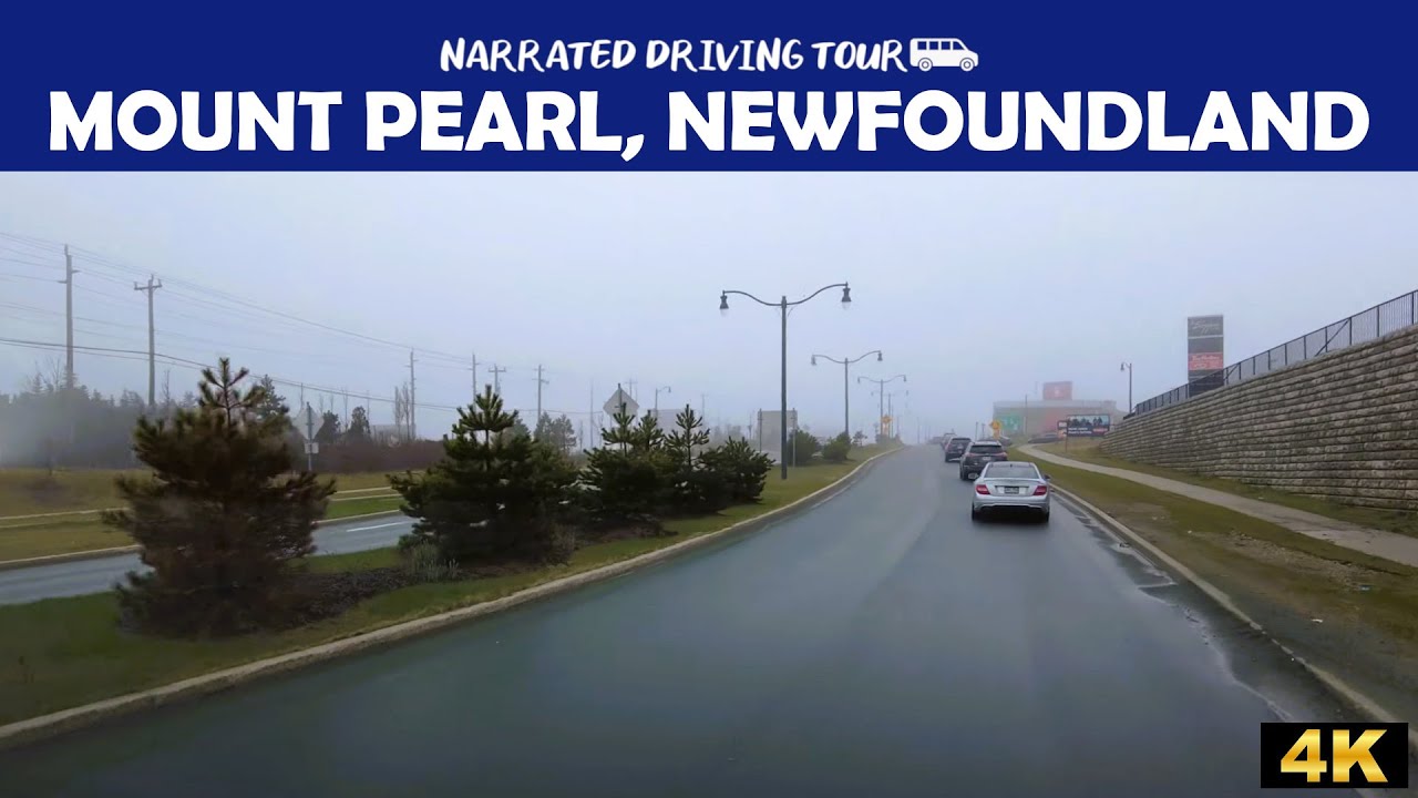 🚗 Drive Through Mount Pearl, Newfoundland | 4K Journey into Canada’s Hidden Gem 🌟🇨🇦