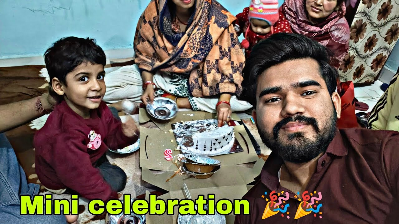 Party Ho Gai ?? 😱 Mini Celebration 🎉 ??