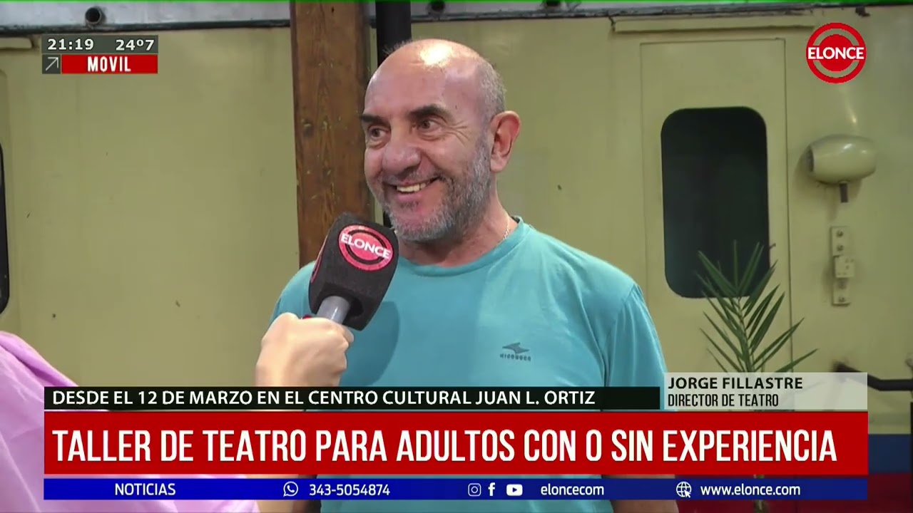 Taller de teatro para adultos con o sin experiencia